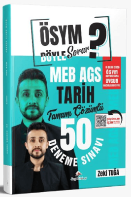 ÖSYM Böyle Sorar 2026 MEB AGS Tarih Tamamı PDF Çözümlü 50 Deneme - 1