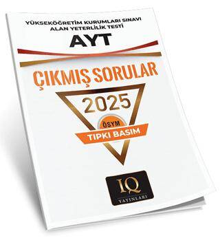 ÖSYM Tıpkı Basım Çıkmış Sorular AYT 2025 - 1