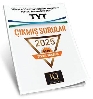 ÖSYM Tıpkı Basım Çıkmış Sorular TYT 2025 - 1