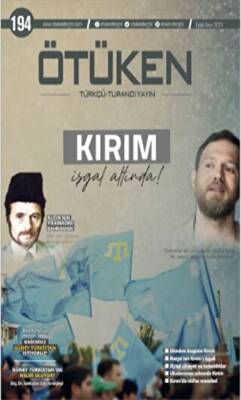 Ötüken Dergisi Sayı: 194 Eylül - Ekim 2021 - 1