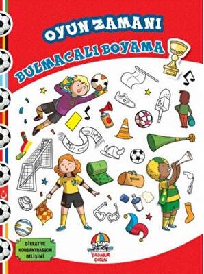 Oyun Zamanı - Bulmacalı Boyama - 1