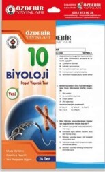 10. Sınıf Biyoloji Yaprak Test - Özdebir Yayınları