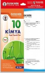 10. Sınıf Kimya Yaprak Test - Özdebir Yayınları