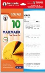 10. Sınıf Matematik Yaprak Test - Özdebir Yayınları