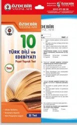 10. Sınıf Türk Dili ve Edebiyatı Yaprak Test - Özdebir Yayınları