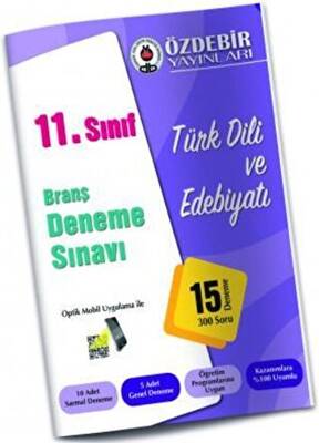 11. Sınıf Türk Dili ve Edebiyatı 15 Deneme - 1