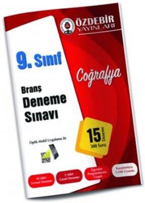 9. Sınıf Coğrafya Branş Deneme Sınavı - 1