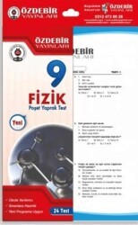 9. Sınıf Fizik Yaprak Test - Özdebir Yayınları