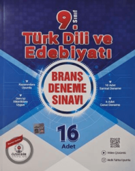 9. Sınıf Türk Dili ve Edebiyatı Branş Deneme Sınavı - Özdebir Yayınları