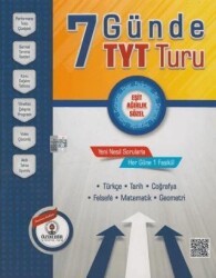 Özdebir Yayınları YKS TYT 7 Günde Eşit Ağırlık ve Sözel Turu - 1