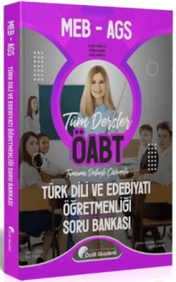 Özdil Akademi Yayınları ÖABT MEB-AGS Türk Dili ve Edebiyatı Öğretmenliği Soru Bankası Çözümlü - 1