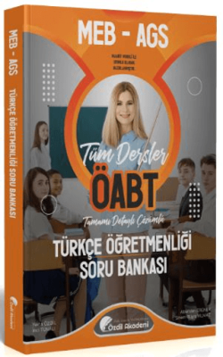 Özdil Akademi Yayınları ÖABT MEB-AGS Türkçe Öğretmenliği Soru Bankası Çözümlü - 1
