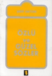 Özlü ve Güzel Sözler - Toker Yayınları