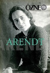 Özne 37. Kitap - Arendt - Çizgi Kitabevi Yayınları