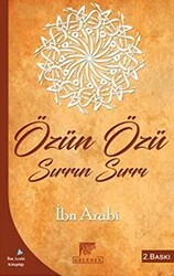 Özün Özü Sırrın Sırrı - Gelenek Yayıncılık