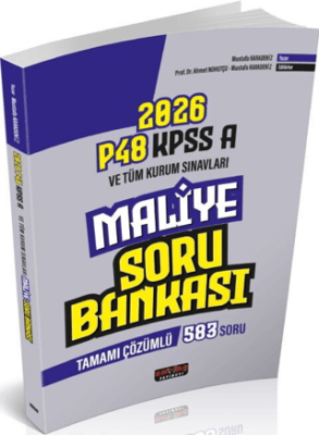 P48 KPSS A Grubu Maliye Soru Bankası Tamamı Çözümlü - 1