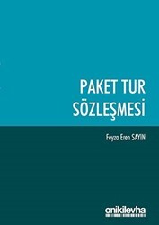 Paket Tur Sözleşmesi - On İki Levha Yayınları