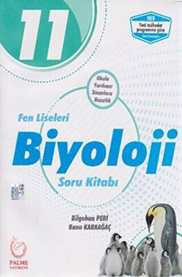 Palme 11. Sınıf Fen Liseleri Biyoloji Soru Kitabı - 1