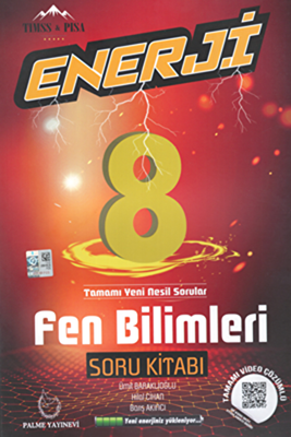 Palme 8. Sınıf Enerji Fen Bilimleri Tamamı Çözümlü Soru Kitabı - 1