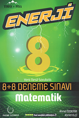 Palme Yayıncılık Palme 8. Sınıf Enerji Matematik 8+8 Deneme Sınavı