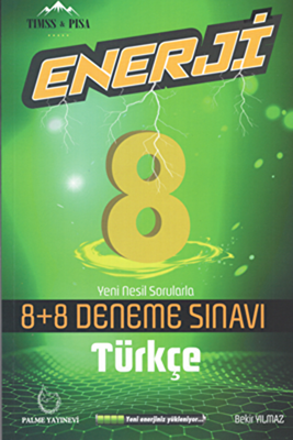 Palme 8. Sınıf Enerji Türkçe 8+8 Deneme Sınavı - 1