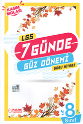 Palme Yayıncılık Palme 8. Sınıf LGS 7 Günde Güz Dönemi Soru Kitabı Kasım Molası - 1