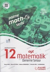 Palme Math-e Serisi AYT Matematik 12 Deneme Sınavı Ekstra - Palme Yayınları