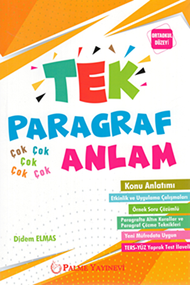 Palme Tek Paragraf Çok Anlam Yaprak Testleri Ortaokul Düzeyi - 1