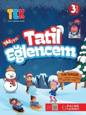 Palme Yayıncılık 3. Sınıf Tek Yarıyıl Tatil Eğlencem - 1
