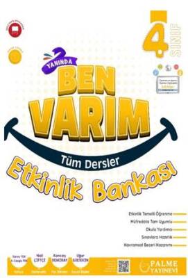 Palme Yayıncılık 4. Sınıf Yanında Ben Varım Tüm Dersler Etkinlik Bankası - 1