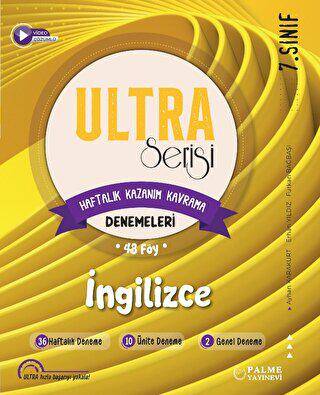 Palme Yayıncılık 7. Sınıf Ultra Serisi İngilizce Deneme Kitabı 48 Föy - 1