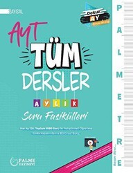Palmetre AYT Sayısal Tüm Dersler Aylık Çalışma Fasikülleri - 1