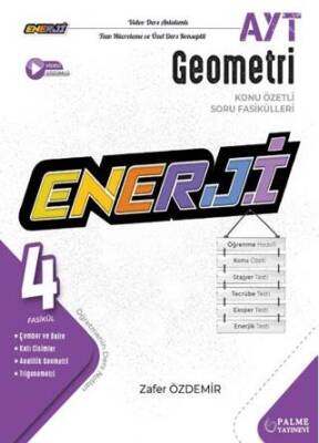Palme Yayıncılık YKS AYT Enerji Geometri Konu Özetli Soru Fasikülleri 4 Fasikül - 1