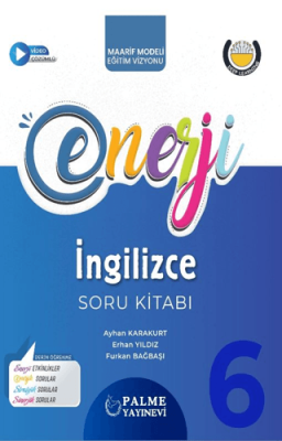 Palme 6. Sınıf Enerji İngilizce Soru Kitabı - 1