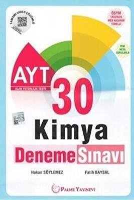 Palme YKS AYT Kimya 30 Deneme Sınavı - 1