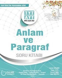 Palme YKS TYT AYT Anlam ve Paragraf Soru Kitabı - Palme Yayınları