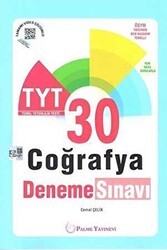 Palme YKS TYT Coğrafya 30 Deneme Sınavı - Palme Yayınları
