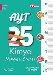 Palme Yayıncılık Palmetre AYT Kimya 25 Deneme Sınavı - 1