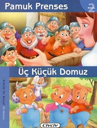 Pamuk Prenses - Üç Küçük Domuz - Çiçek Yayıncılık