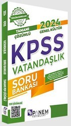 Panem Yayınları Genel Kültür KPSS Vatandaşlık Soru Bankası - Panem Yayınları