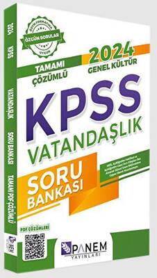 Panem Yayınları Genel Kültür KPSS Vatandaşlık Soru Bankası - 1