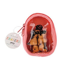 Pape Çantalı 3 Lü Zürafa Silgi Sa150348 - Pape