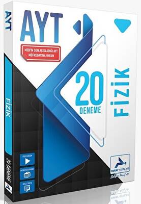 Paraf Yayınları Paraf AYT Fizik 20`li Deneme - MEB Yeni Müfredat - 1