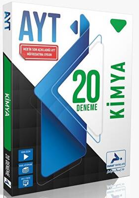 Paraf AYT Kimya 20`li Deneme - MEB Yeni Müfredat - 1