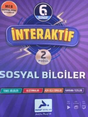 6. Sınıf İnteraktif Sosyal Bilgiler 2 Modül Soru Kütüphanesi - 1