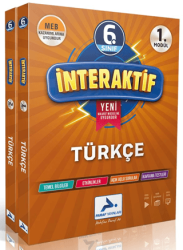 6. Sınıf İnteraktif Türkçe Etkinli Çalışma Kitabı 2 Modül - Paraf Yayınları