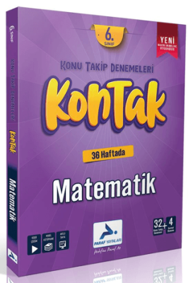 6. Sınıf Kontak Matematik Konu Takip Denemeleri - 1