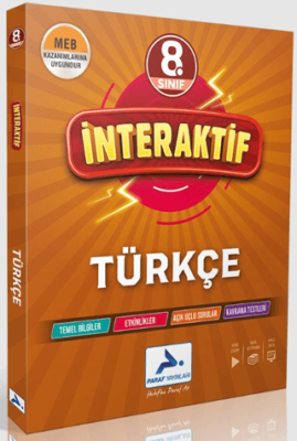 8. Sınıf İnteraktif Türkçe Soru Kütüphanesi - 1