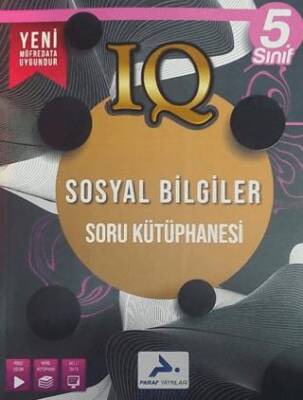 Paraf Yayınları Paraf 5. Sınıf IQ Sosyal Bilgiler Soru Kütüphanesi - 1