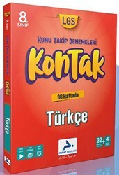 Paraf 8. Sınıf Türkçe 36 Kontak Deneme - Paraf Yayınları